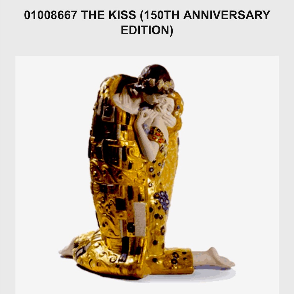 Llardo The Kiss Couple Sculpture